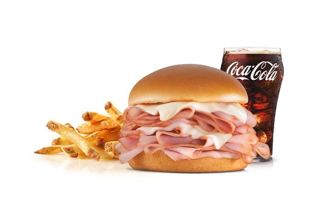 Order Big Hot Ham 'N' Cheese™ Combo food online from Hardee store, Chambersburg on bringmethat.com