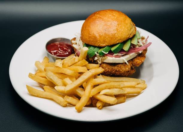Order Cemita Poblana Sandwich food online from Chao Pescao store, San Francisco on bringmethat.com