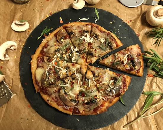 Order Supreme Mushroom Pizza(12inc") food online from Mr. Pizza store, Melbourne on bringmethat.com