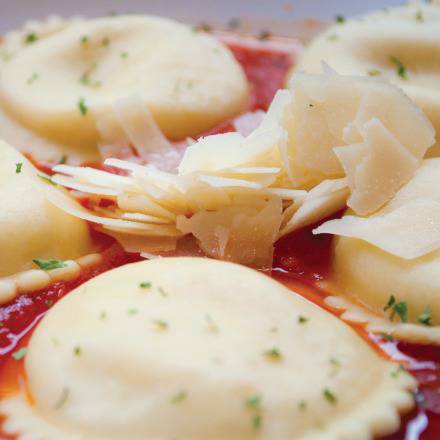 Order Four Cheese Blend Ravioli food online from Rosati's Pizza store, Vernon Hills on bringmethat.com
