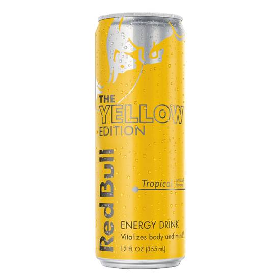 Order Red Bull Tropical 12oz food online from Casey's store, Ramsey on bringmethat.com