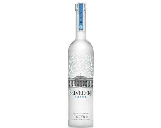 Order Belvedere  Vodka 1.75l (40% ABV) food online from Richmond Food Center store, Richmond on bringmethat.com