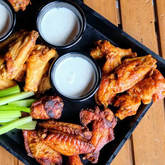 Order 15 Piece Wings food online from Wild Wing Cafe store, Greenville on bringmethat.com
