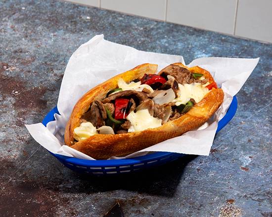 Order Roasted Pepper Cheesesteak food online from Philly Fresh Cheesesteaks store, Warminster on bringmethat.com