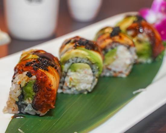 Order Black Dragon Roll food online from Sushi Bear Sushi & Grill store, Jacksonville on bringmethat.com