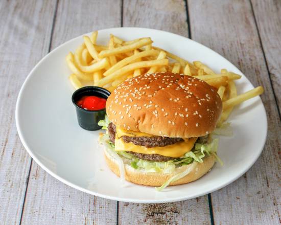 Formule double cheeseburger