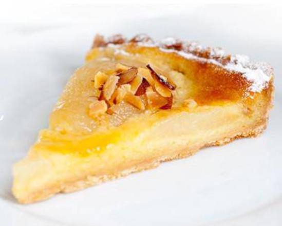 Order Pear Almond Tartlet (Individual) food online from Belle Pastry store, Bellevue on bringmethat.com
