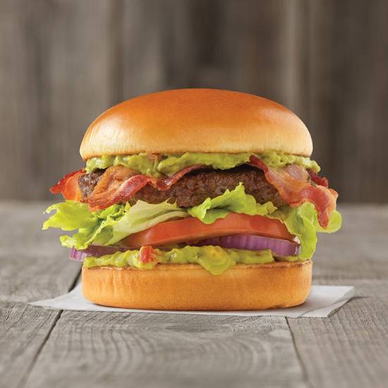 Order Guacamole Bacon Burger food online from Good Times Burgers & Frozen Custard #127 store, Westminster on bringmethat.com
