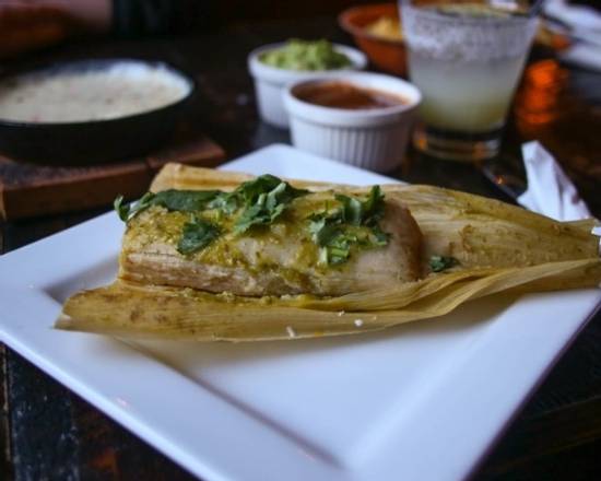 Order Chicken Tamale food online from Red Star Taco Bar store, Tacoma on bringmethat.com
