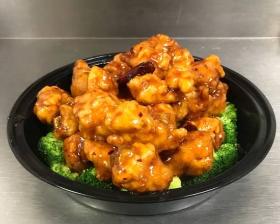 Order General Tso's chicken (spicy) food online from Kenny's Sub Shop store, Beltsville on bringmethat.com