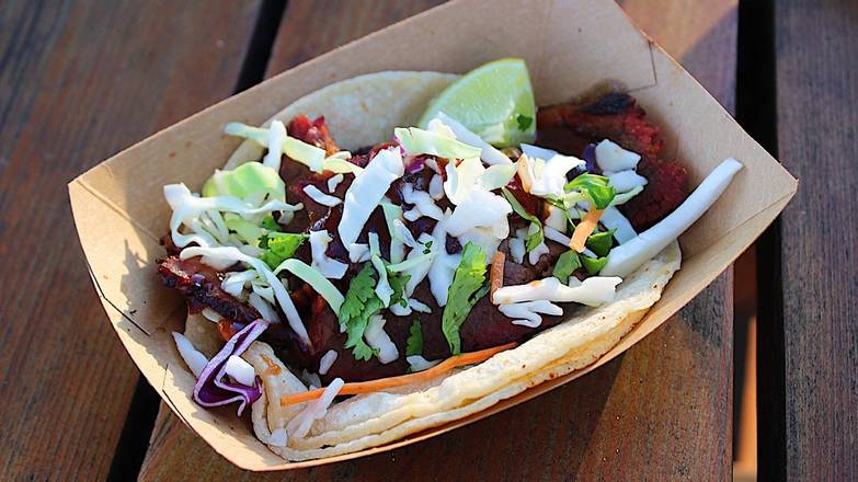 Order #11 BBQ Brisket food online from R Taco store, Minneapolis on bringmethat.com