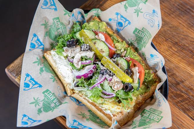 Order Griefo (Cream Cheese & Veggies) food online from Cheba Hut store, Milwaukee on bringmethat.com