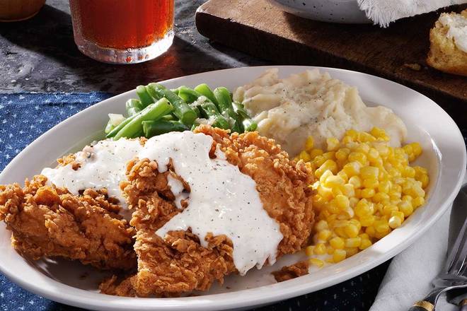 Order Chicken Fried Chicken food online from Cracker Barrel Old Country Store store, Somerset on bringmethat.com