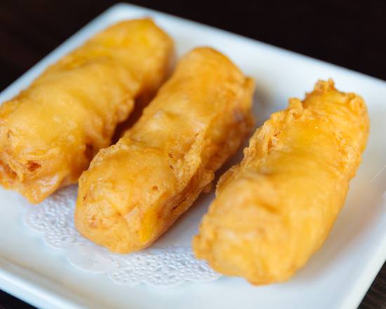 Order 207  Crispy Shrimp Roll     3pc food online from Shanghai Rose Chinese Dim Sum store, Studio City on bringmethat.com