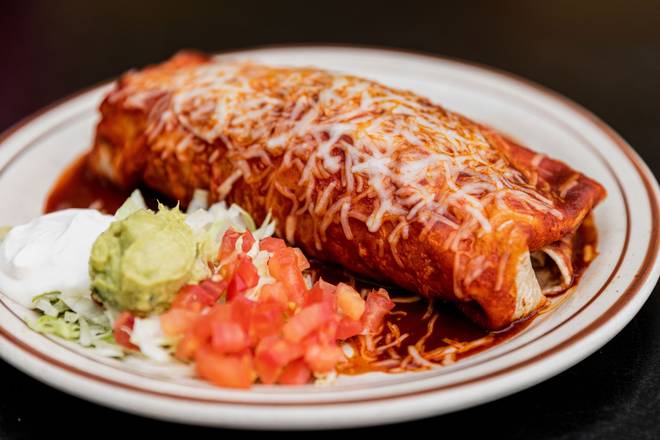 Order Sergio's Burrito food online from De Leon Taco & Bar store, Spokane on bringmethat.com