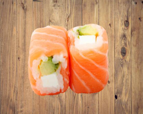 Saumon roll cheese avocat