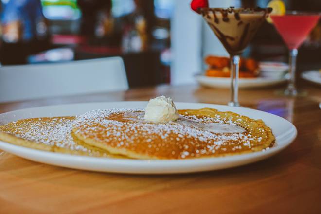 Order Giant Big Pink Pancakes food online from Big Pink Restaurant store, Miami Beach on bringmethat.com