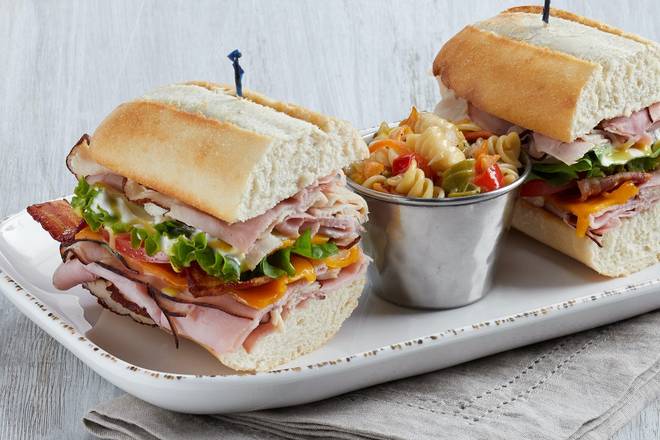 Order Newk's Double Club (P) food online from Newk's Eatery store, Pensacola on bringmethat.com