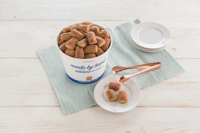 Order Cinnamon Sugar Pretzel Nuggets Bucket food online from Auntie Anne store, Norman on bringmethat.com