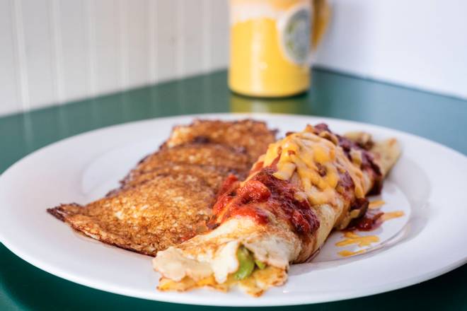 Order Fajita Crepe food online from The Original Pancake House store, Forest Acres on bringmethat.com