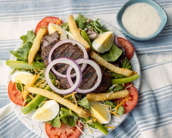 Order Pittsburgh Salad food online from Max & Ermas Restaurants store, Monroeville on bringmethat.com