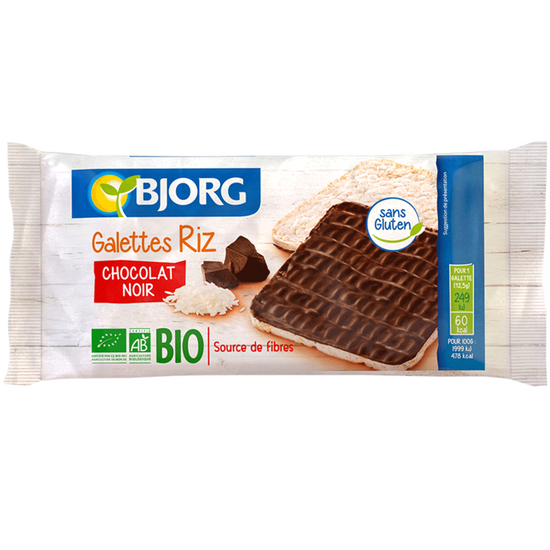 Fine galettes choco Bjorg 100 gr