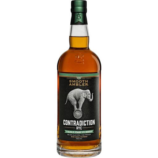 Order Smooth Ambler Contradiction Rye Whiskey (750 ML) 138077 food online from Bevmo! store, Los Angeles on bringmethat.com