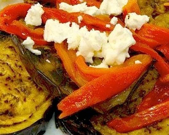 Order Grilled Eggplant food online from Papa Cristos Taverna store, Los Angeles on bringmethat.com