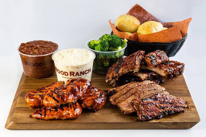 Order 16 Pack food online from Wood Ranch BBQ & Grill store, Rancho Santa Margarita on bringmethat.com