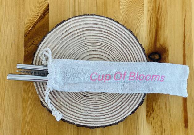 Order Reusable Straws food online from Cup Of Blooms store, San Mateo on bringmethat.com