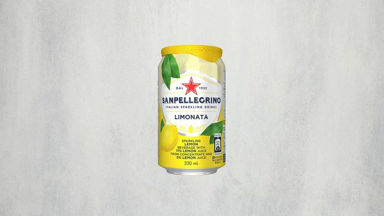 Order San Pellegrino Limonata (11.5 oz can) food online from MOD Pizza store, Corpus Christi on bringmethat.com