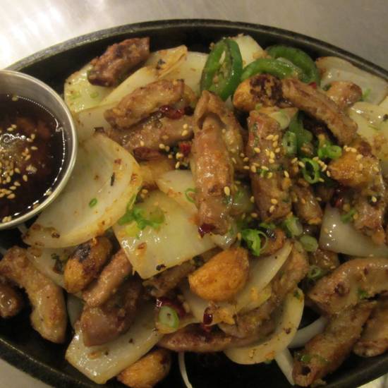 Order Spicy Beef Intestine food online from Kitchen Sooda store, Los Angeles on bringmethat.com
