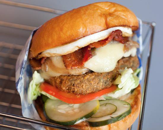 Order The 420 Burger food online from Two Doors Down store, Seattle on bringmethat.com
