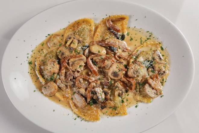 Order MUSHROOM RAVIOLI food online from Romano's Macaroni Grill - Opry Mills store, Nashville on bringmethat.com