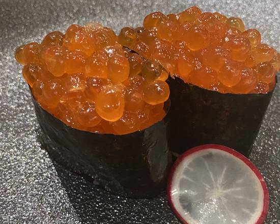 Order Salmon Roe (Ikura) Nigiri food online from Yu-n-mi store, Beverly Hills on bringmethat.com