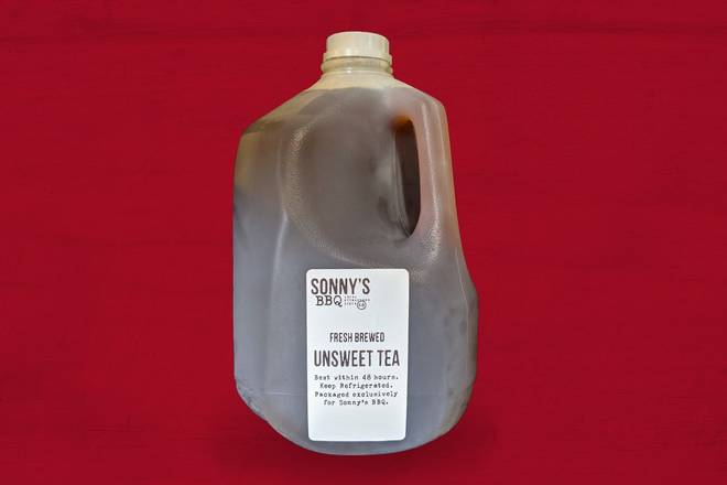 Order Gallon UnSweet Tea food online from Sonny's BBQ - Lane Ave store, Jacksonville on bringmethat.com