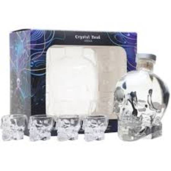 Order CRYSTAL HEAD VODKA 750ML food online from Duke Liquor & Jr. Market store, Los Angeles on bringmethat.com