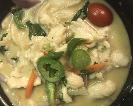Order Green Curry Chicken 青咖喱鸡 food online from Spring Garden store, Washington on bringmethat.com