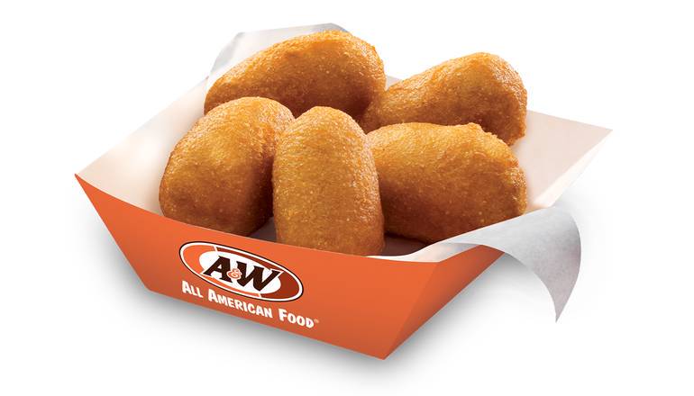 Order 5 Piece Corn Dog Nuggets food online from A&Amp;W store, Indiana on bringmethat.com