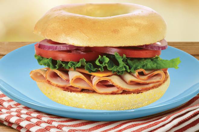 Order Roast Turkey Sandwich food online from The Great American Bagel store, Oak Lawn on bringmethat.com