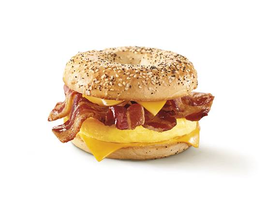Order Bacon Everything Bagel food online from Tim Horton store, Bay City on bringmethat.com