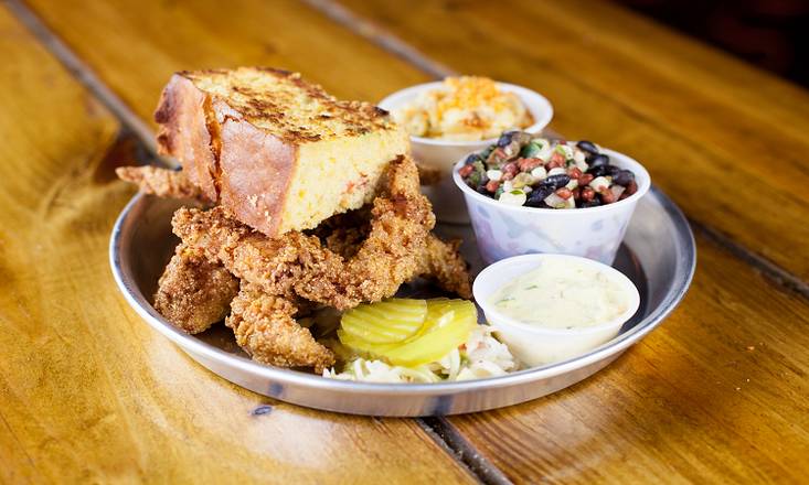 Order Catfish Platter food online from Edley's Bar-B-Que store, Nashville on bringmethat.com