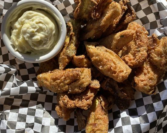 Order Fried Artichokes food online from Vesper Lounge store, Denver on bringmethat.com