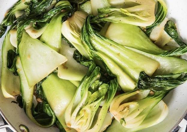 Order Sauteed Baby Bok Choy food online from Mulan Asian Bistro - Houston Levee store, Germantown on bringmethat.com
