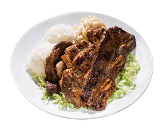 Order Hawaiian BBQ Short Ribs (Mini) food online from L&L Hawaiian Bbq store, Chula Vista on bringmethat.com
