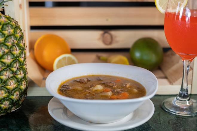 Order Goat Soup (Saturdays Only) food online from Valencia Caribbean Restaurant store, Margate on bringmethat.com