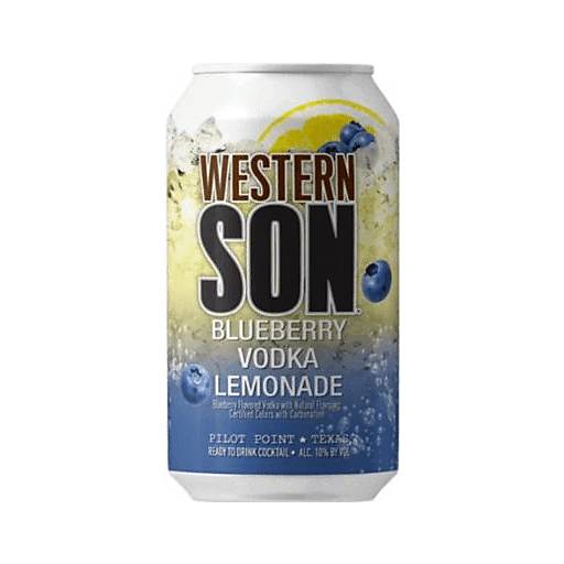 Order Wester Son Blueberry Lemonade (4PK 355 ML) 130195 food online from Bevmo! store, Emeryville on bringmethat.com