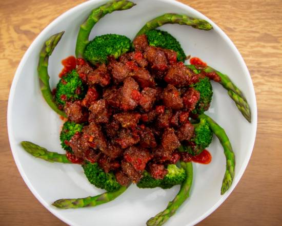 Order Thai Garlic Pepper Chicken food online from Love Organic Cafe store, West Hollywood on bringmethat.com