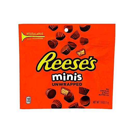 Order Reese's Peanut Butter Cup Minis (7.6 OZ) 126988 food online from Bevmo! store, Albany on bringmethat.com