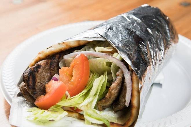 Order Lamb Gyro Sandwich food online from The chicken shack catering store, New York on bringmethat.com